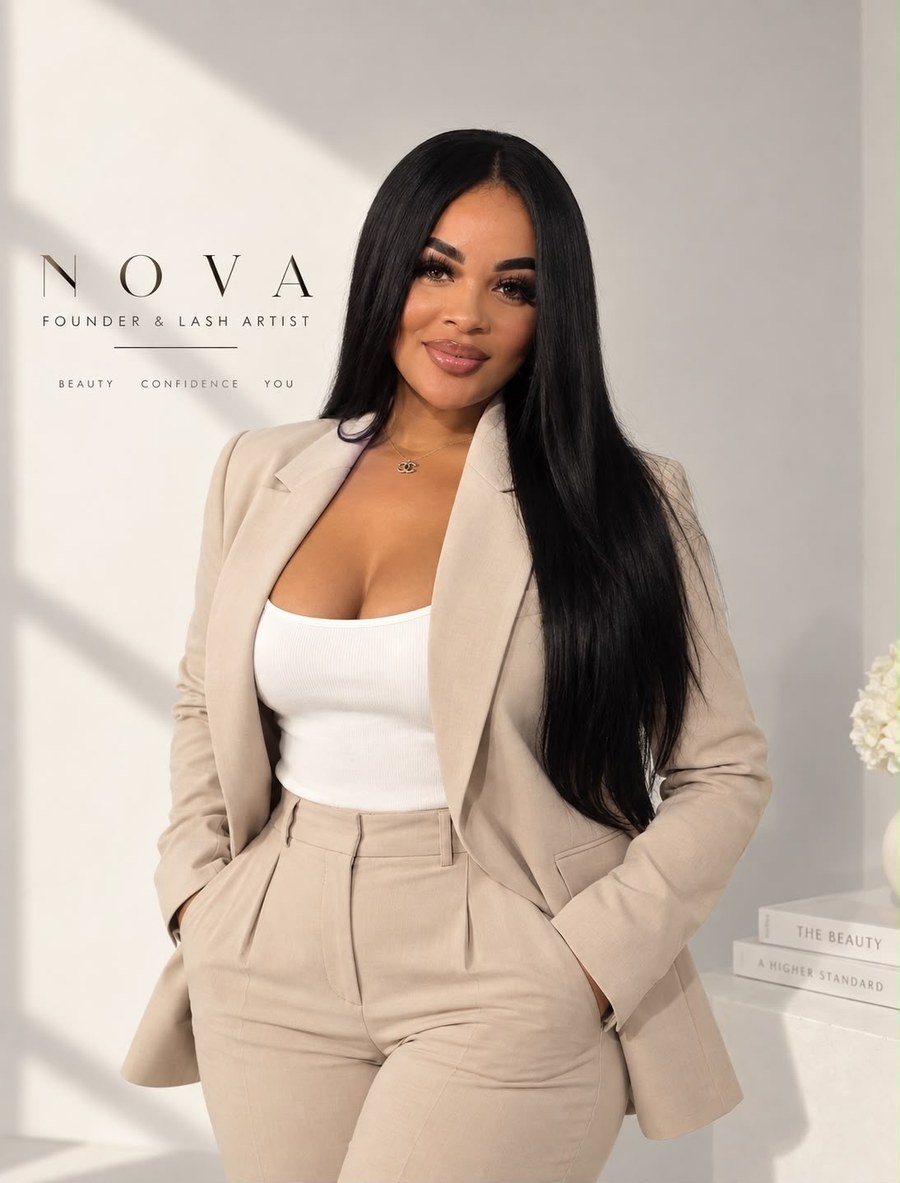 Nova, founder and lash artist at Novalashethix